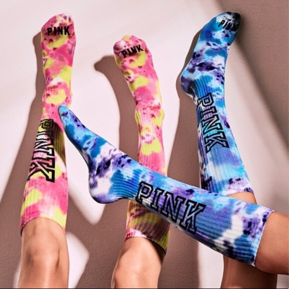 🚫SOLD🚫 PINK Tie Dye Socks